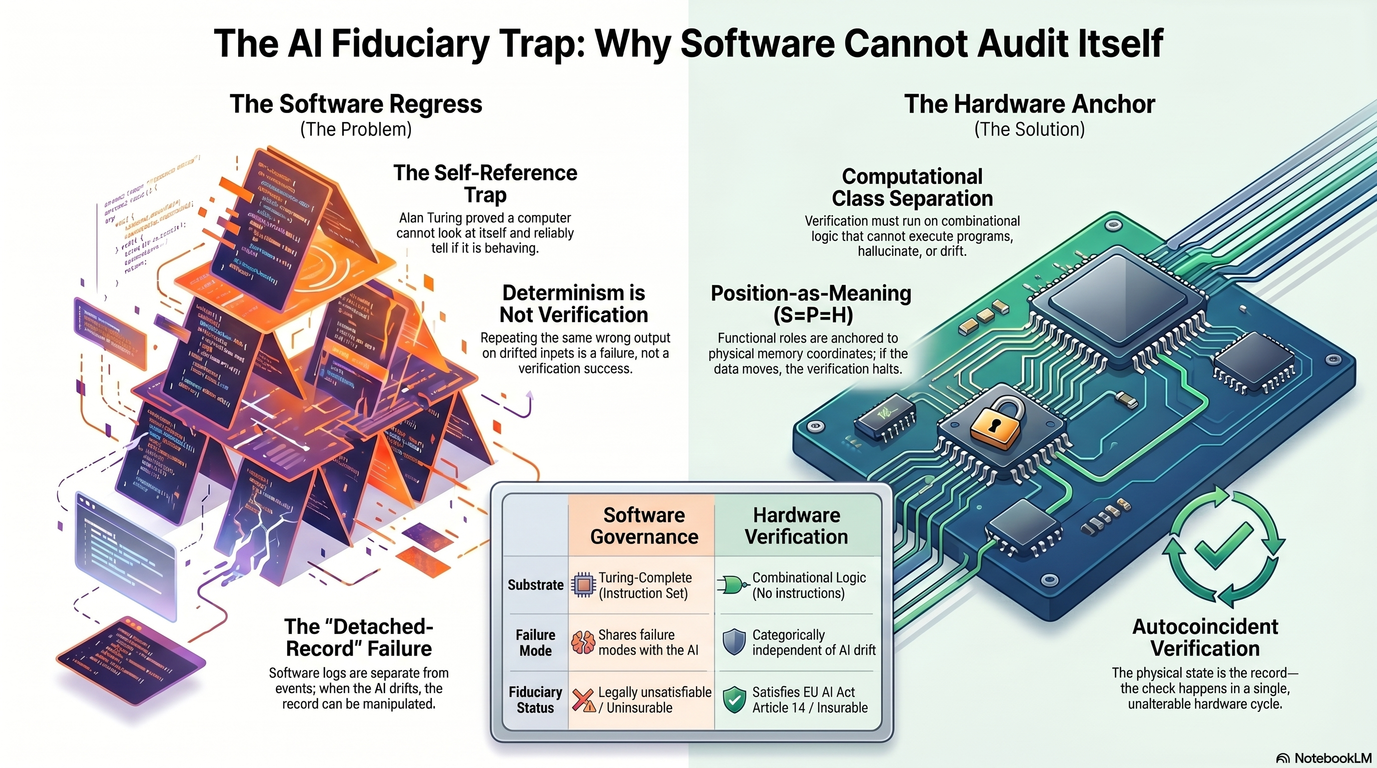 THE AI FIDUCIARY TRAP: WHY SOFTWARE CANNOT AUDIT ITSELF