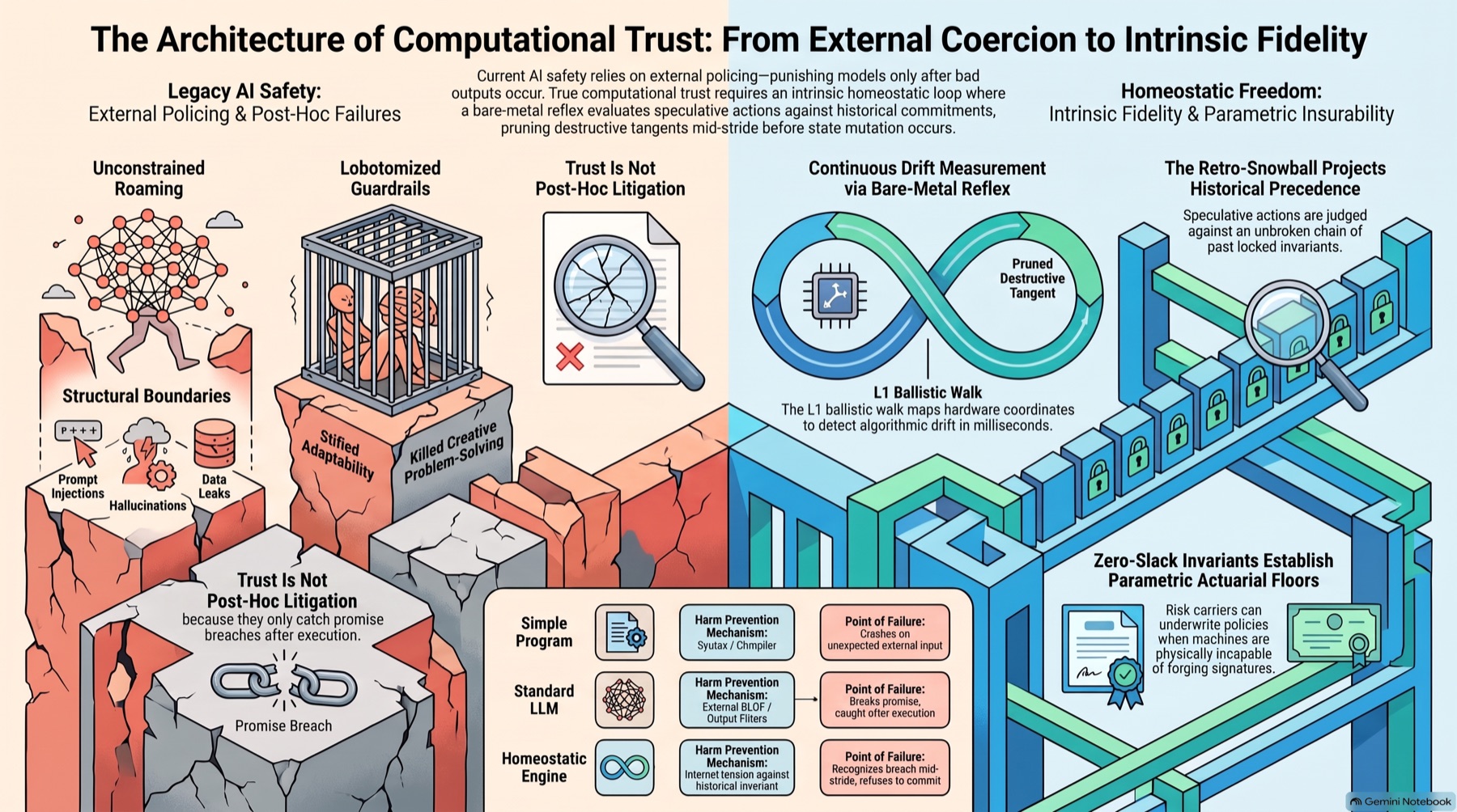 The Architecture of Computational Trust: From External Coercion to Intrinsic Fidelity