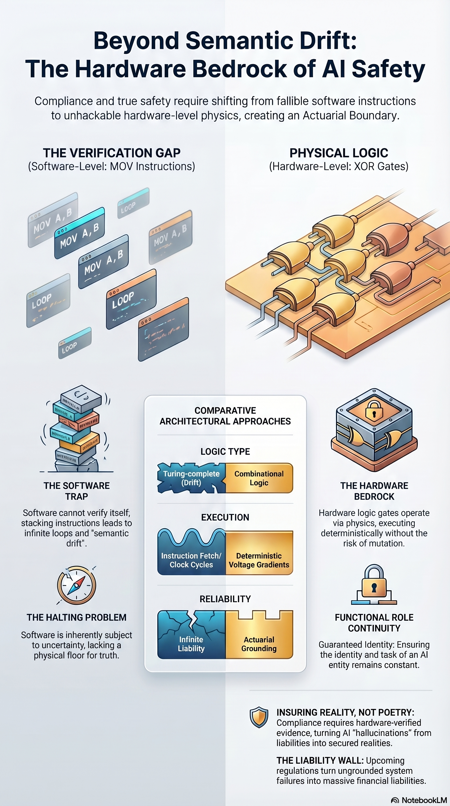 BEYOND SEMANTIC DRIFT: THE HARDWARE BEDROCK OF AI SAFETY
