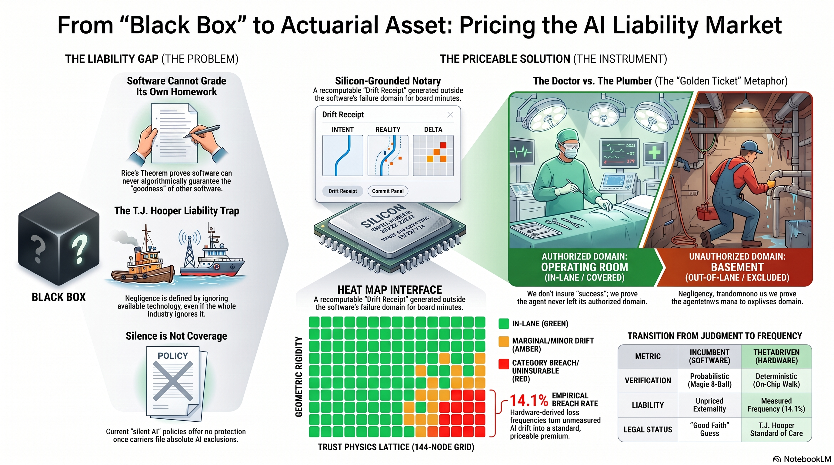 FROM BLACK BOX TO ACTUARIAL ASSET: PRICING THE AI LIABILITY MARKET
