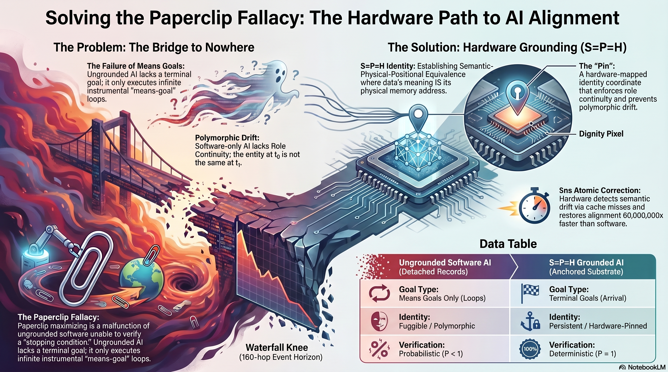 SOLVING THE PAPERCLIP FALLACY: THE HARDWARE PATH TO AI ALIGNMENT