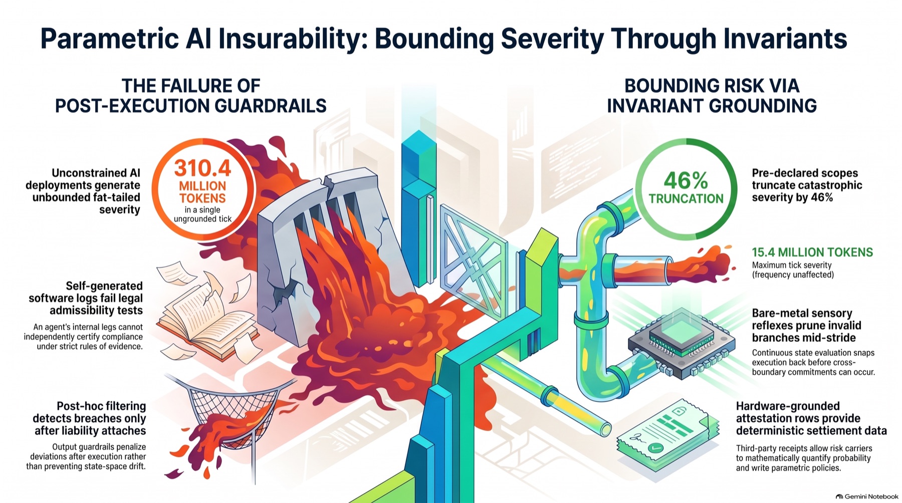 Parametric AI Insurability: Bounding Severity Through Invariants