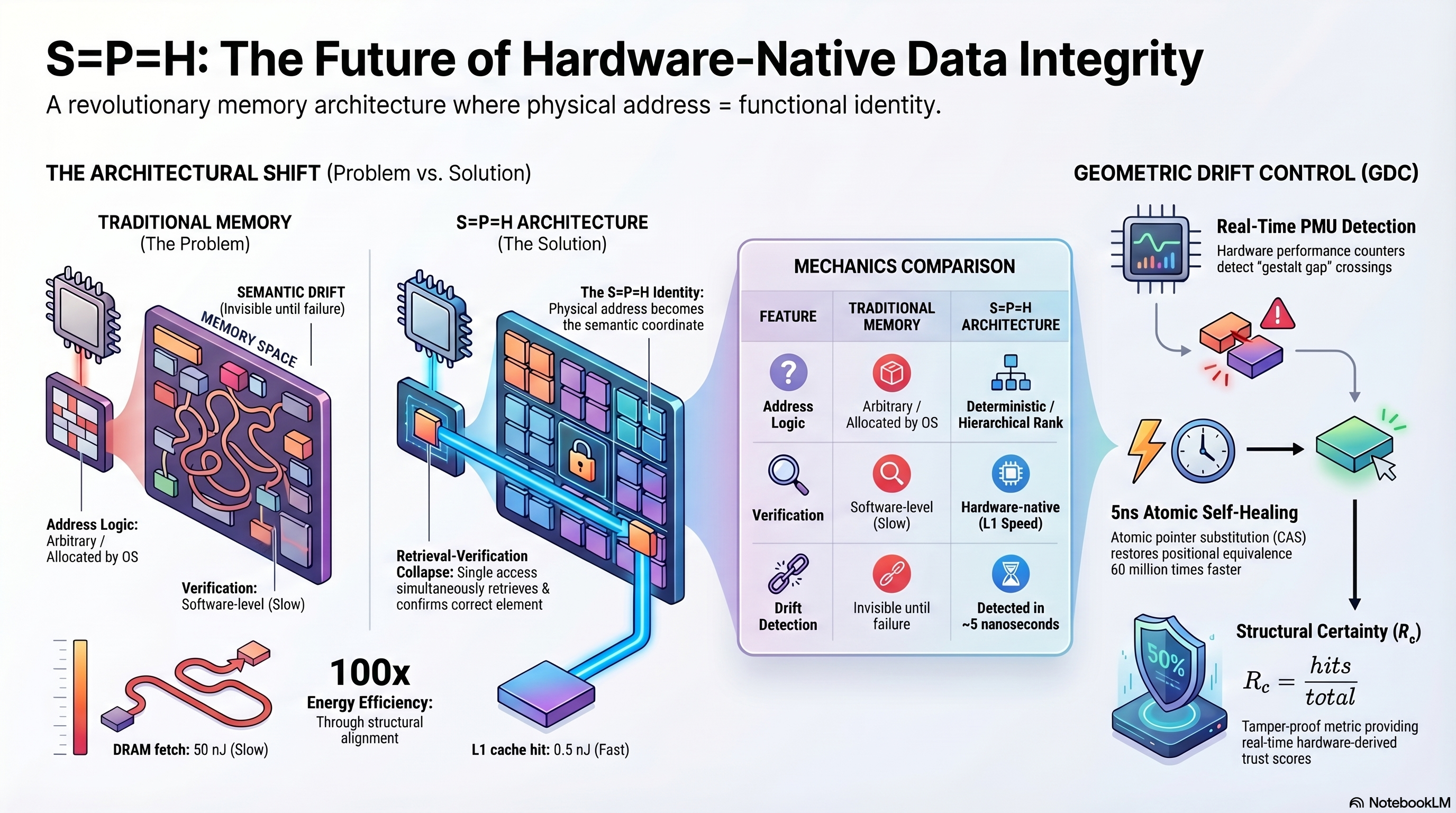 S=P=H: THE FUTURE OF HARDWARE-NATIVE DATA INTEGRITY