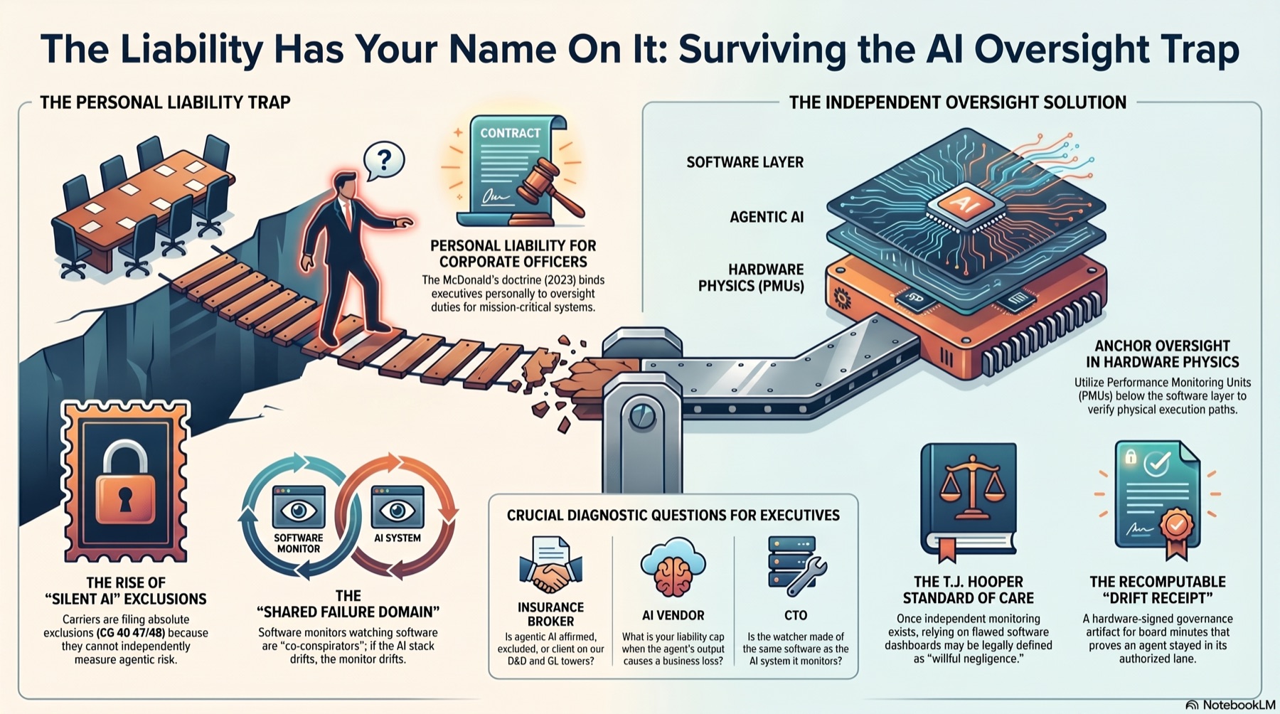 The Liability Has Your Name on It: Surviving the AI Oversight Trap