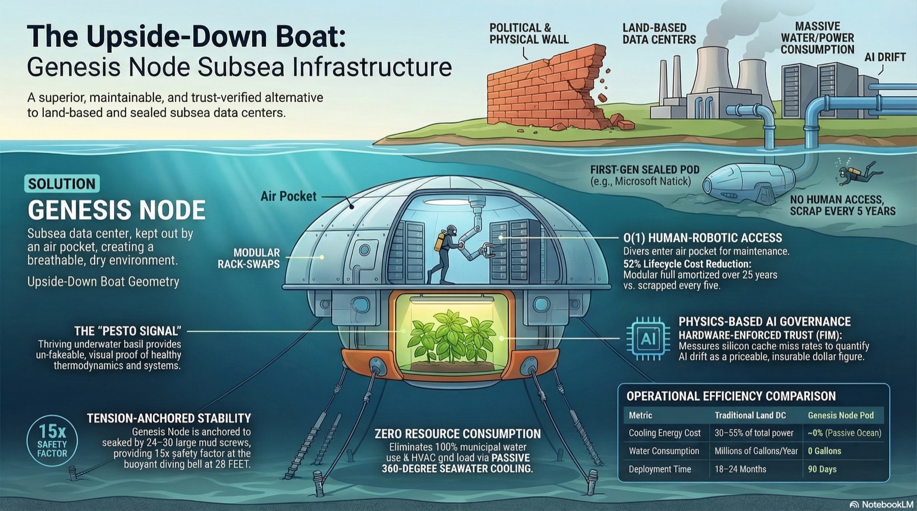 The Upside-Down Boat: A Superior Alternative to Land-Based Data Centers